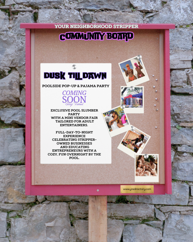 Dusk till Dawn: Poolside Pop-Up & Pajama Party